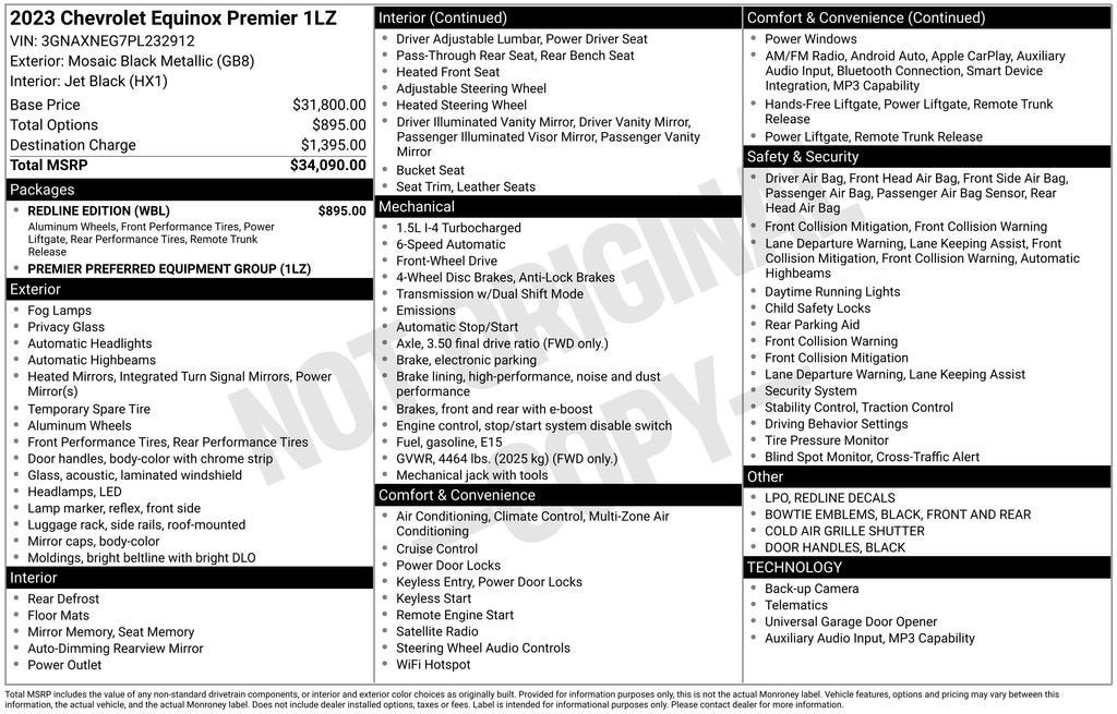 2023 Chevrolet Equinox Premier