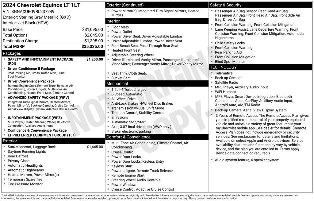 2024 Chevrolet Equinox LT