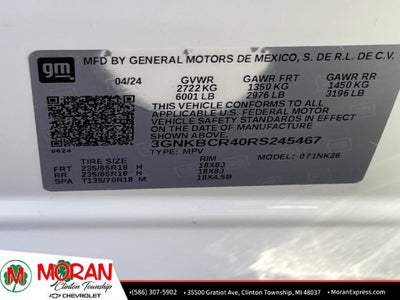 2024 Chevrolet Blazer 2LT