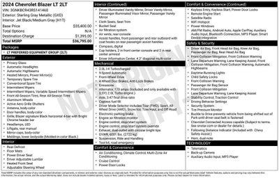 2024 Chevrolet Blazer 2LT