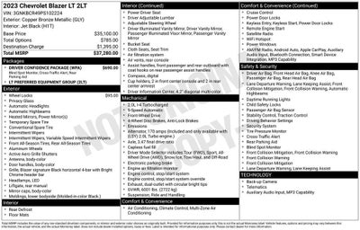 2023 Chevrolet Blazer 2LT