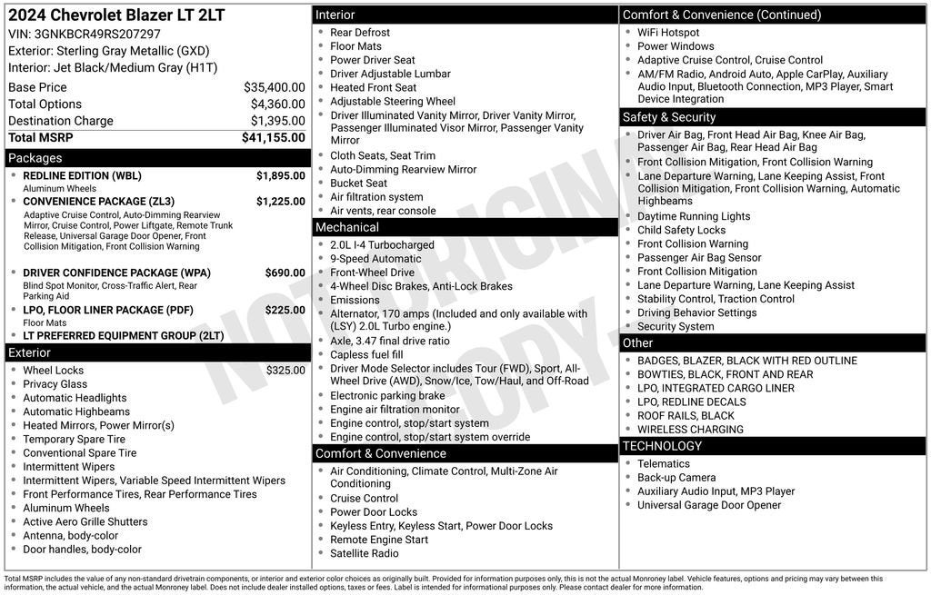 2024 Chevrolet Blazer 2LT