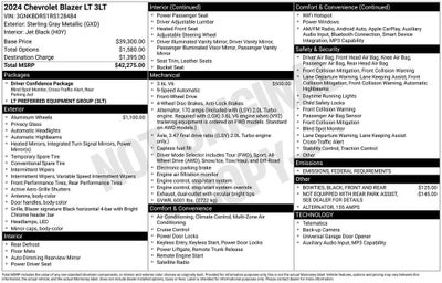 2024 Chevrolet Blazer 3LT