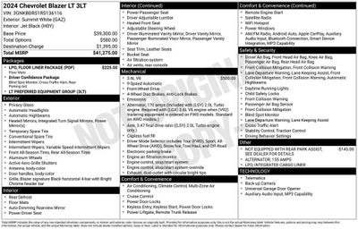 2024 Chevrolet Blazer 3LT