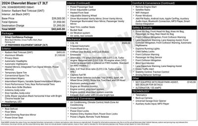 2024 Chevrolet Blazer 3LT