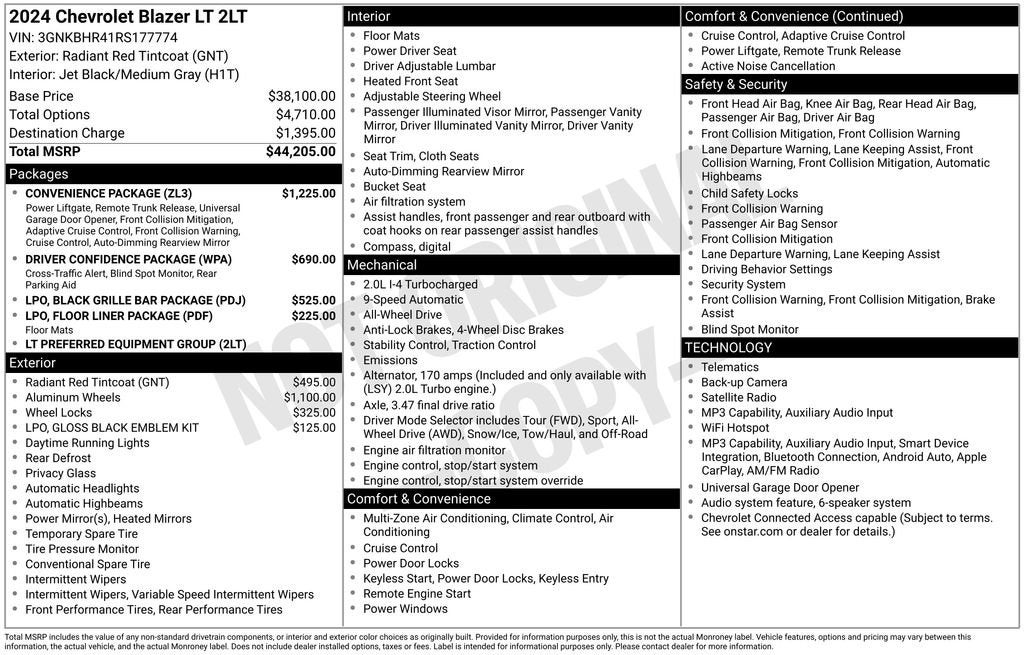 2024 Chevrolet Blazer 2LT