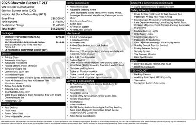 2025 Chevrolet Blazer 2LT