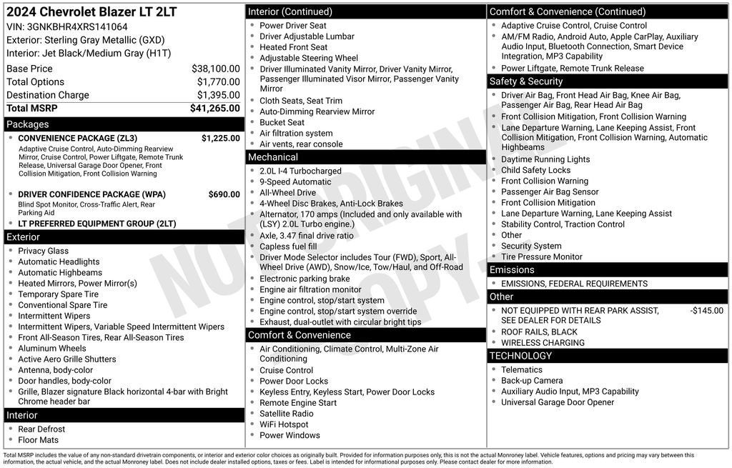 2024 Chevrolet Blazer 2LT