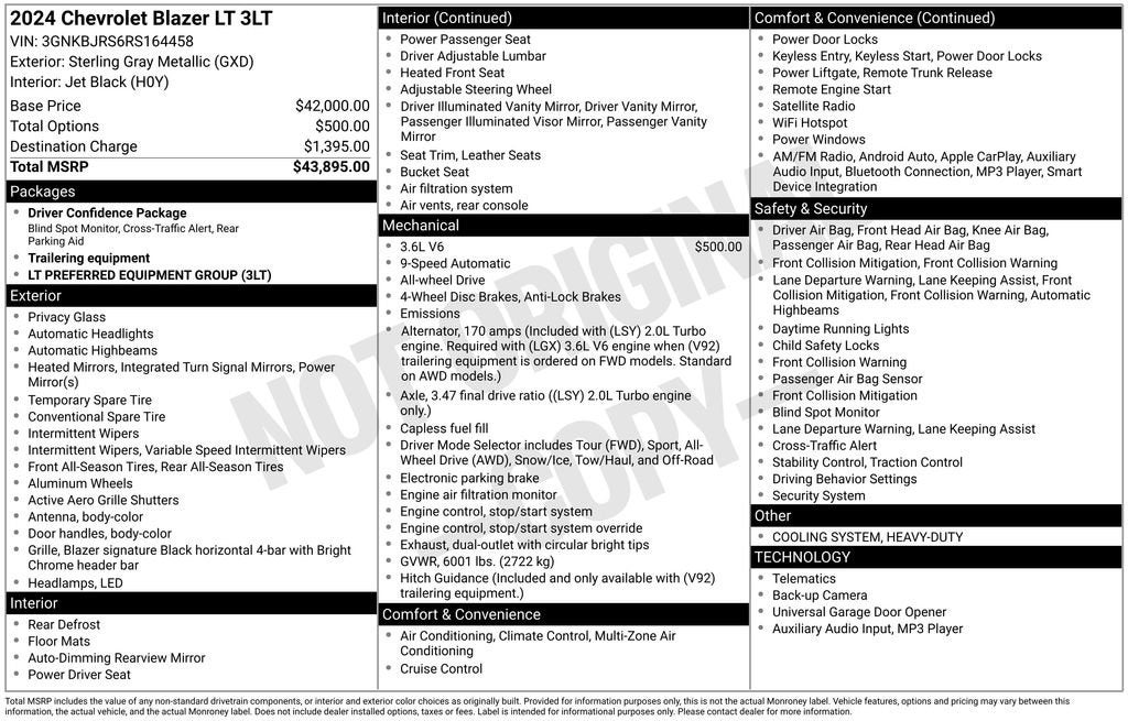 2024 Chevrolet Blazer 3LT