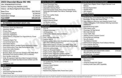 2023 Chevrolet Blazer RS