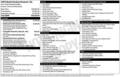 2023 Buick Enclave Essence