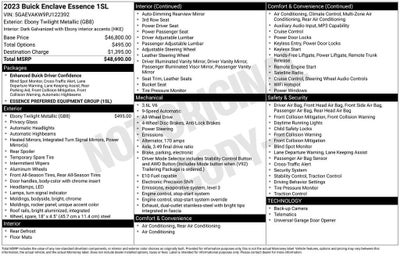 2023 Buick Enclave Essence