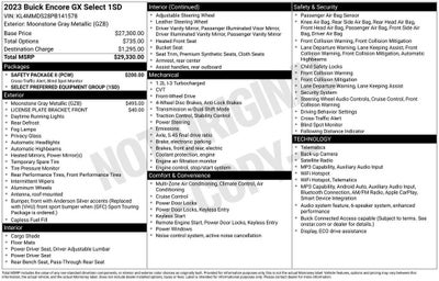 2023 Buick Encore GX Select