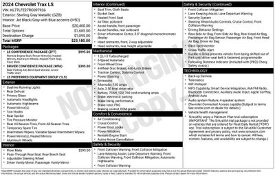 2024 Chevrolet Trax LS