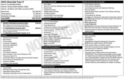 2024 Chevrolet Trax LT
