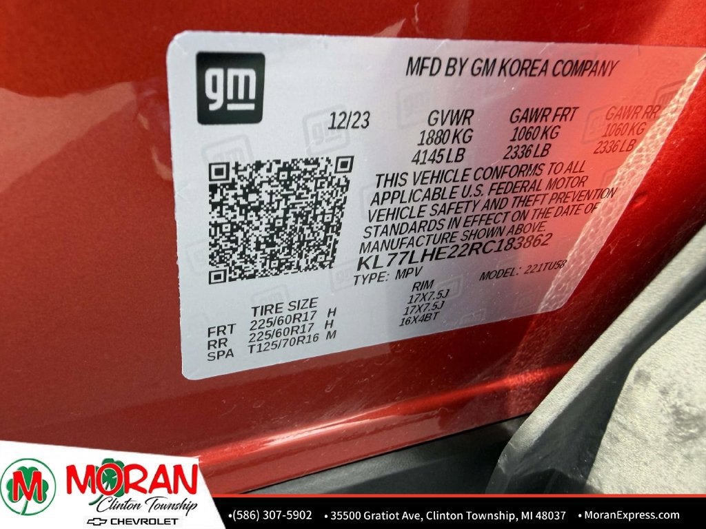 2024 Chevrolet Trax LT