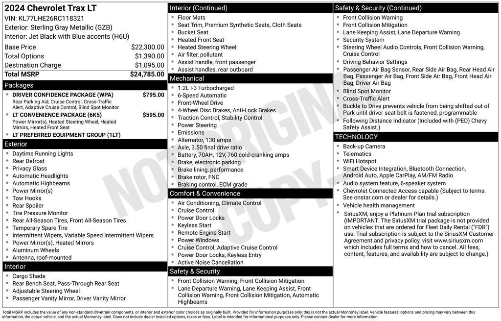 2024 Chevrolet Trax LT