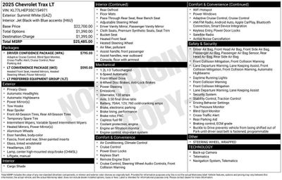 2025 Chevrolet Trax LT