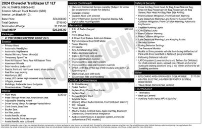 2024 Chevrolet Trailblazer LT