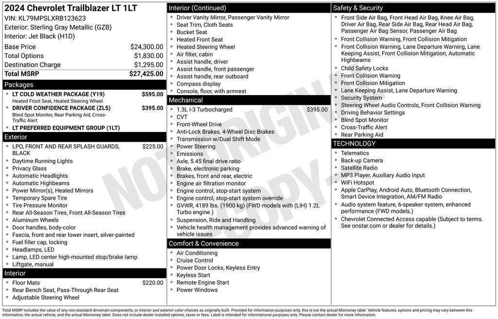 2024 Chevrolet Trailblazer LT