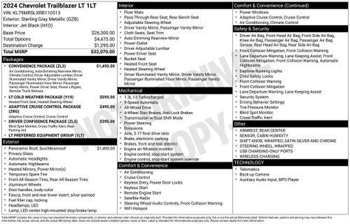 2024 Chevrolet Trailblazer LT