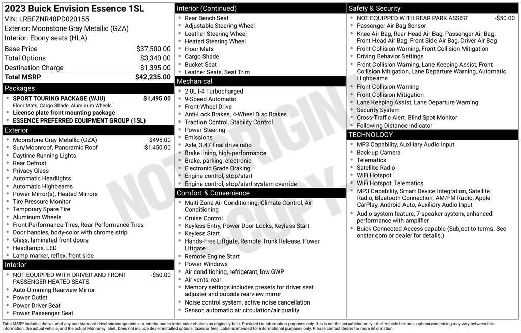 2023 Buick Envision Essence
