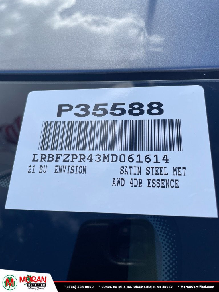 2021 Buick Envision Essence