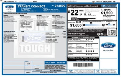 2018 Ford Transit Connect Wagon XL
