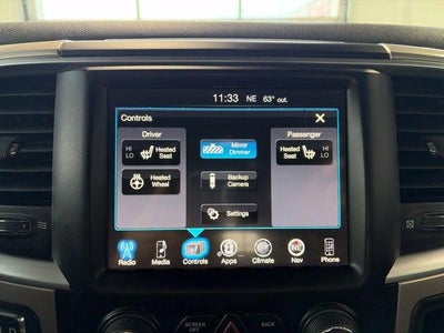 2017 RAM 1500 Big Horn Crew Cab 4x4 5'7' Box