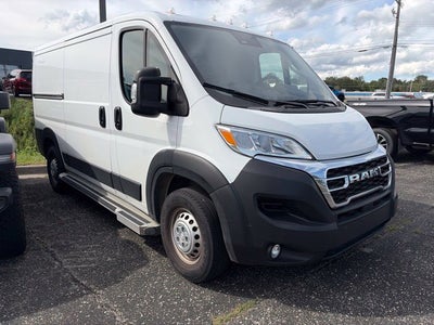 2025 RAM ProMaster 2500 Cargo Van Tradesman Low Roof 136' WB w/Pass Seat