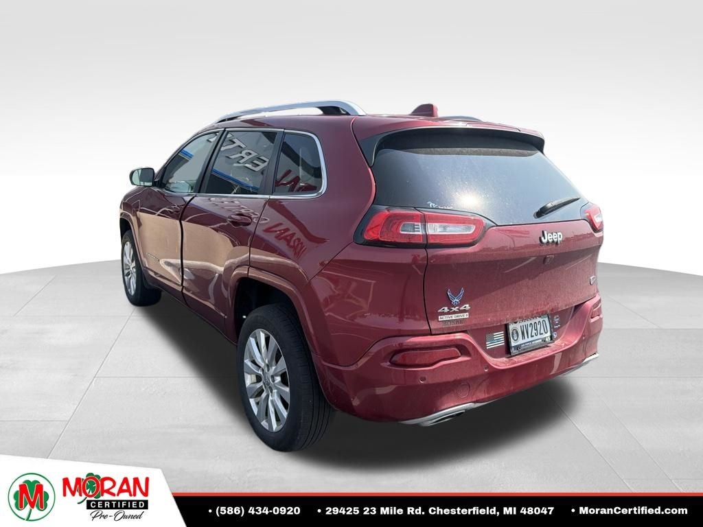 2016 Jeep Cherokee Overland