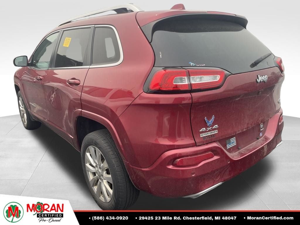 2016 Jeep Cherokee Overland