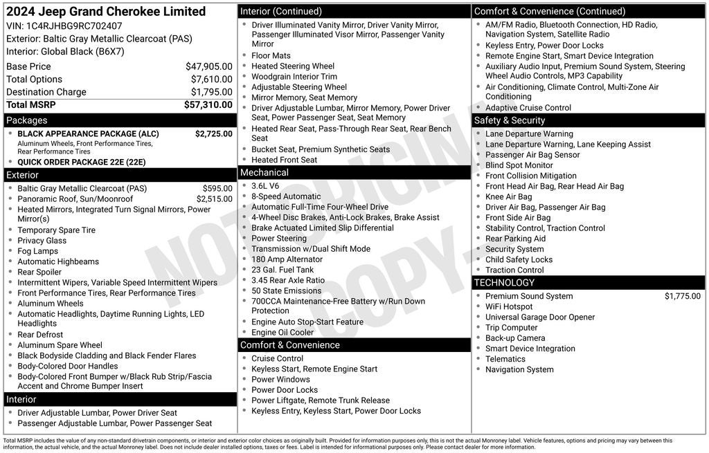 2024 Jeep Grand Cherokee Limited