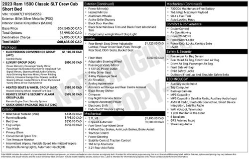 2023 RAM 1500 Classic Base