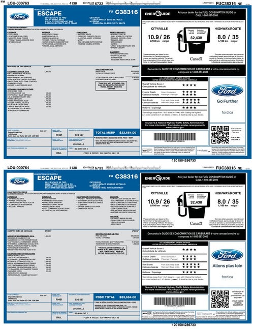 2015 Ford Escape SE