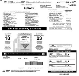 2012 Ford Escape Limited