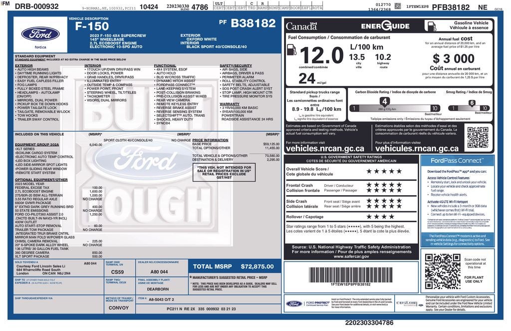 2023 Ford F-150 XLT
