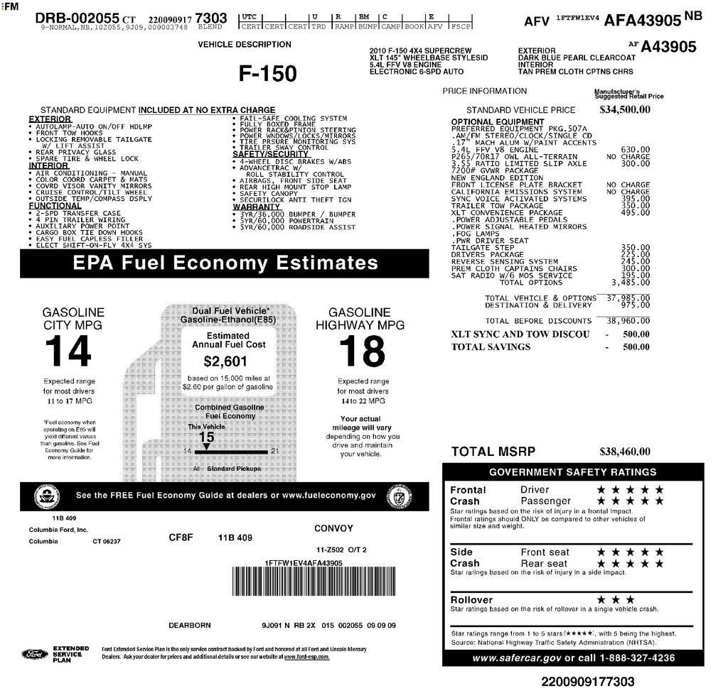 2010 Ford F-150 XLT