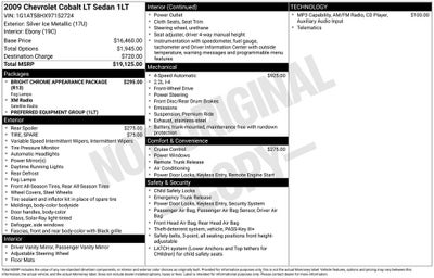 2009 Chevrolet Cobalt LT