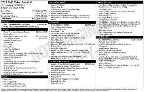 2023 GMC Yukon XL Base