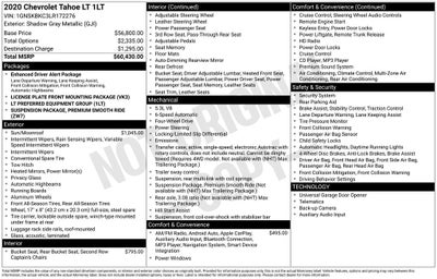 2020 Chevrolet Tahoe LT