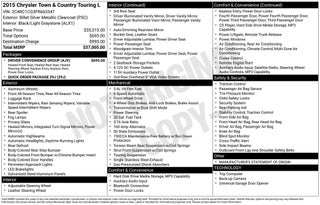 2015 Chrysler Town &amp; Country Touring-L