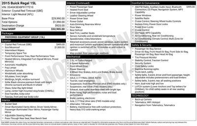 2015 Buick Regal Turbo