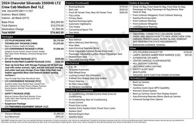 2024 Chevrolet Silverado 2500HD LTZ