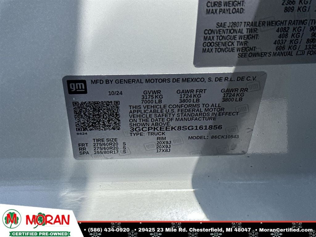 2025 Chevrolet Silverado 1500 RST