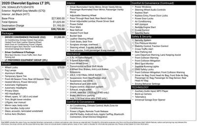 2020 Chevrolet Equinox LT