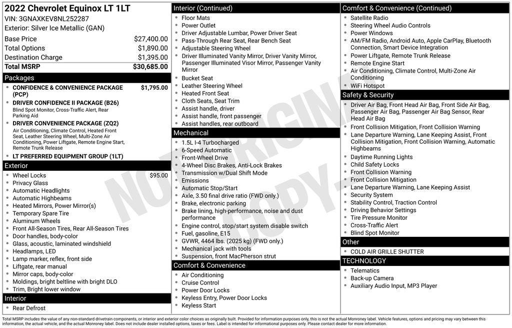 2022 Chevrolet Equinox LT