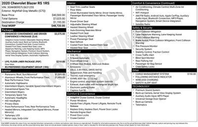 2020 Chevrolet Blazer RS