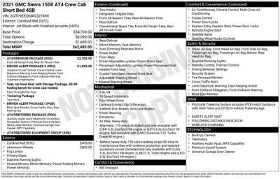 2021 GMC Sierra 1500 AT4