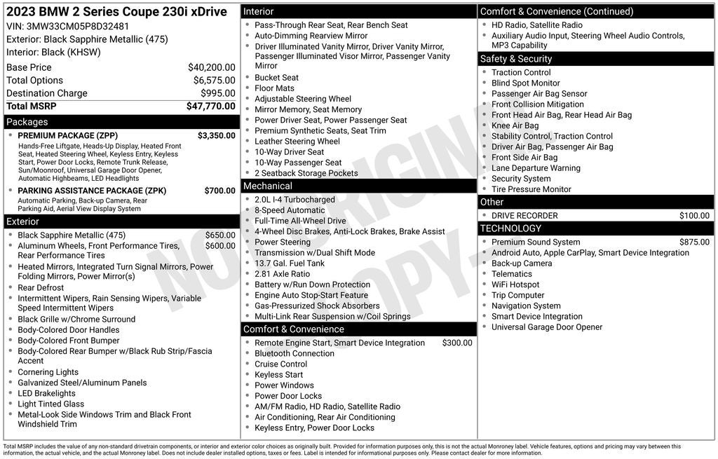 2023 BMW 2 Series 230i xDrive
